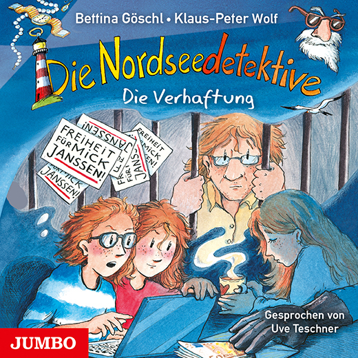 Die Nordseedetektive. Die Verhaftung – Musikalische Lesung mit Bettina Göschl und Klaus-Peter Wolf 1 die nordseedetektive die verhaftung hoerbuch